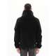 DETACHABLE HOOD BONDED JACKET 222.EM11.02 BLACK