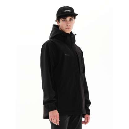 EMERSON MEN'S BONDED OUTDOOR JACKET 222.EM11.26 BLACK