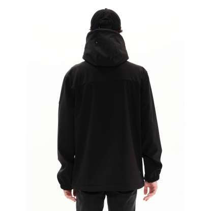 EMERSON MEN'S BONDED OUTDOOR JACKET 222.EM11.26 BLACK