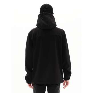 EMERSON MEN'S BONDED OUTDOOR JACKET 222.EM11.26 BLACK