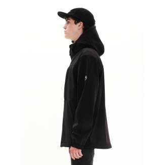 EMERSON MEN'S BONDED OUTDOOR JACKET 222.EM11.26 BLACK