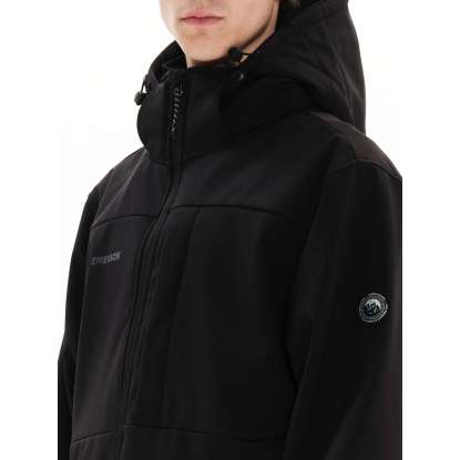 EMERSON MEN'S BONDED OUTDOOR JACKET 222.EM11.26 BLACK