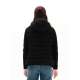 HOODED PUFFER VEST JACKET 222.EW10.136 BLACK