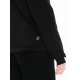 HOODED SIDE ZIP JACKET 222.EW10.62 BLACK