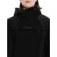 HOODED SIDE ZIP JACKET 222.EW10.62 BLACK