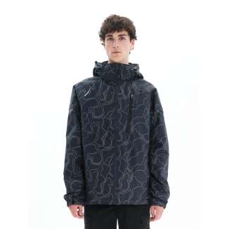 DETACHABLE HOOD JACKET 222.BM10.30 PR307 MIDNIGHT BLUE