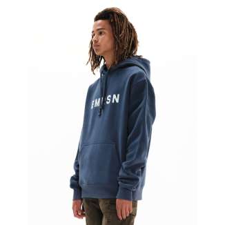 EMERSON LOGO HOODIE 222.EM20.05 DUTCH BLUE
