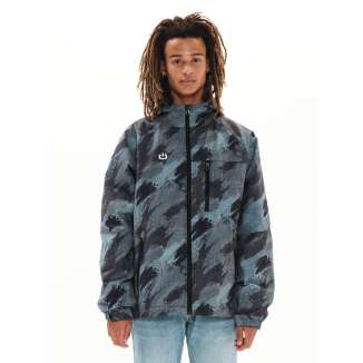 EMERSON RAGLAN HOODED JACKET 222.EM10.03 PR308 OLIVE