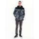 DETACHABLE HOOD JACKET 222.EM10.26 PR308 OLIVE/BLACK