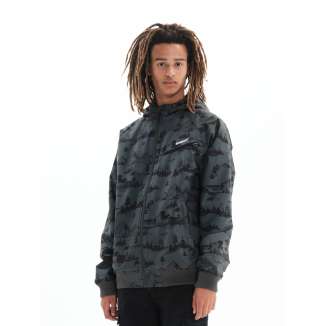 HOODED BOMBER JACKET 222.BM10.12 PR310 OLIVE
