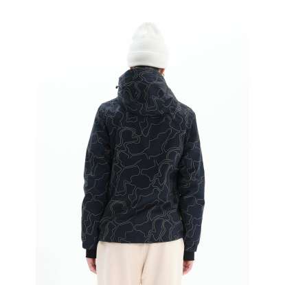 HOODED SIDE ZIP JACKET 222.BW10.68 PR307 BLUE