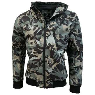 HOODED BONDED JACKET...